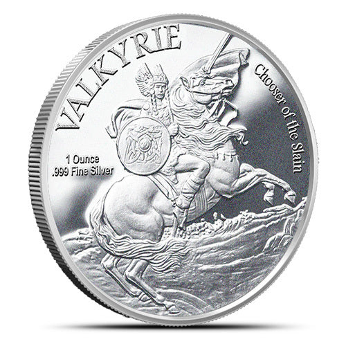 Norse Gods THOR by Anonymous Mint 1oz .999 Silver Round BU