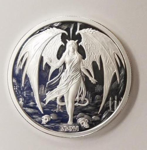 2016 Temptation of the Succubus - Proof Finish by Pheli Mint, 2oz