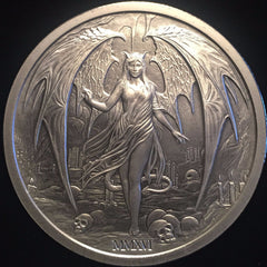 2016 Temptation of the Succubus - BU Finish by Pheli Mint, 2oz .999